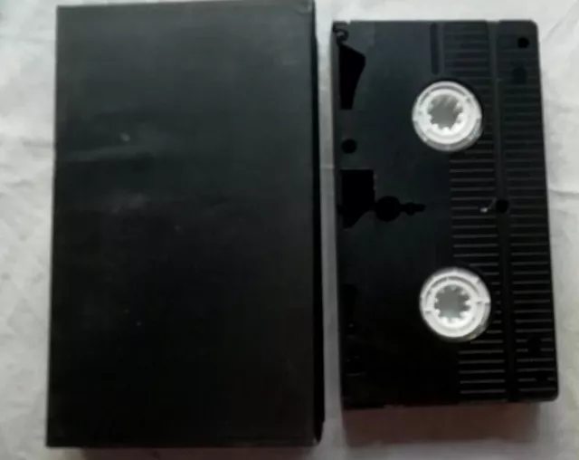 Cinta Video Vhs Regrabable Maxell Con Estuche 180` 3 Horas Usada S1