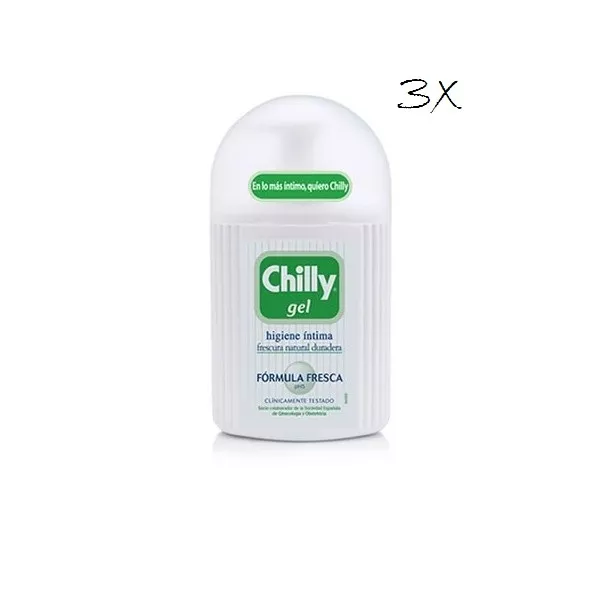 3x Chilly intimo Intimgel Intimseife Waschlotion seife Intimpflege 200ml