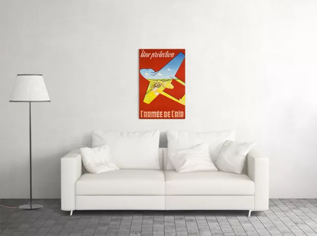 Pilot Plane L'Aemee de L'Air Aerobatics Airplane Art Wall Poster - POSTER 20x30 2