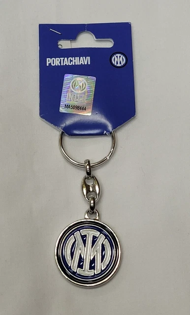 Portachiavi Ufficiale Inter Giemme - Nuovo Logo In Metallo Dipinto - Foto 9