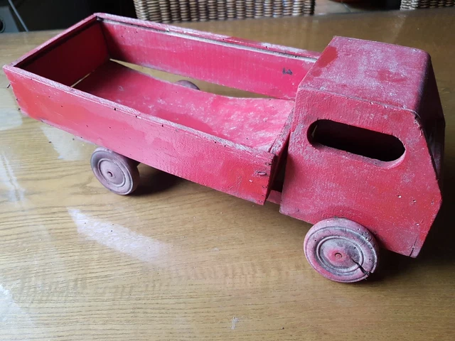 Jouet Ancien Rico - Camion Benne Samson + Tractopelle - Fer