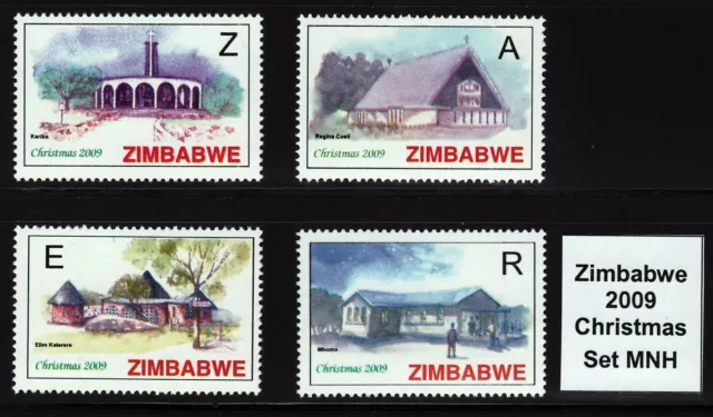 Zimbabwe 2009 Christmas, set MNH | Simbabwe