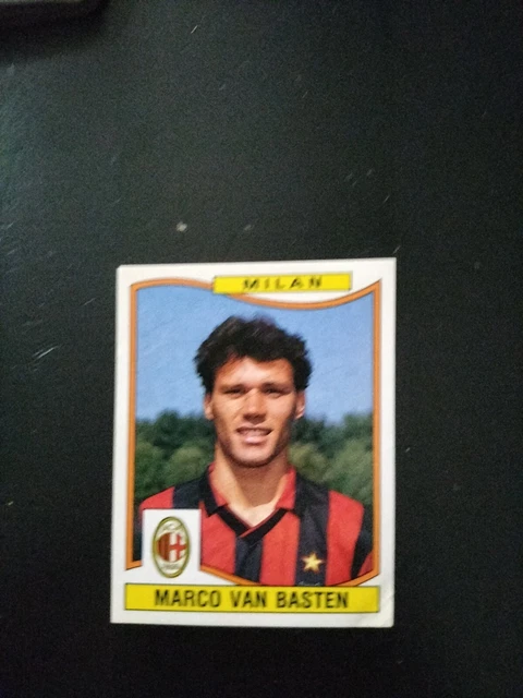 CALCIATORI PANINI 1991-1992 Figurina N. 377 Marco Van Basten (Milan) EUR 4,99 - ES