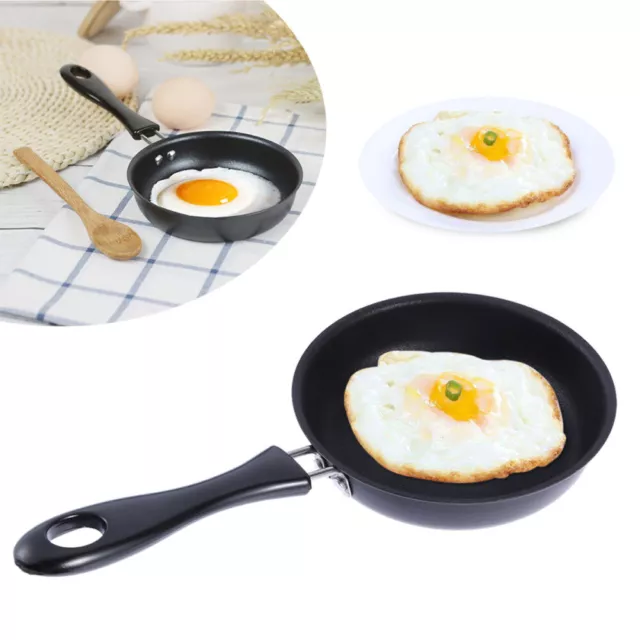 Burgerpfannen Mini Bratpfanne Omlette Maker Butterpfännchen Spiegeleipfanne 12cm