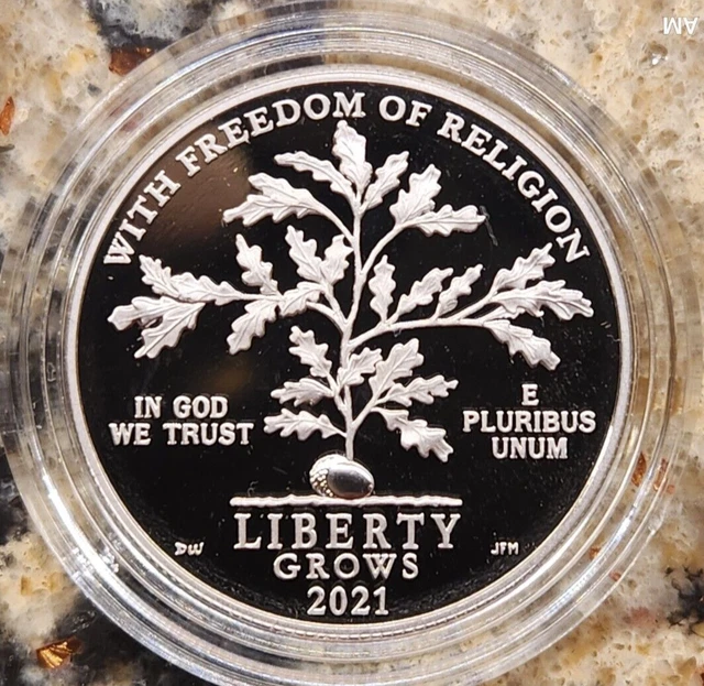 2021-W $100 Poof Platinum 1 oz. American Eagle - Original Packaging and COA