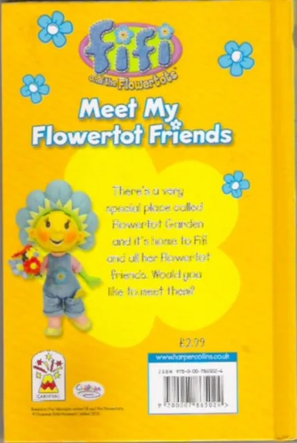 FIFI MEET MY FLOWERTOT FRIENDS 2009 1st Harper hardback tiny childs collectable 3