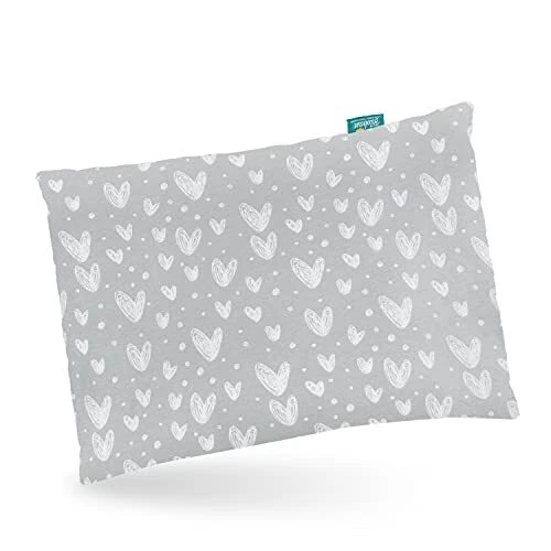 Baby Toddler Pillow with Pillowcase (13 x 18), Baby Toddler Pillows for Boy