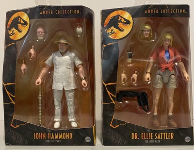jurassic world amber collection john hammond action figure