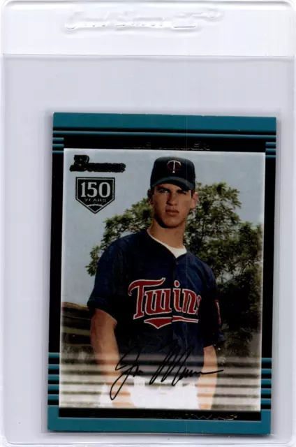 2019  Topps Update Iconic Card Reprints 150th Anniversary  /150 Joe Mauer