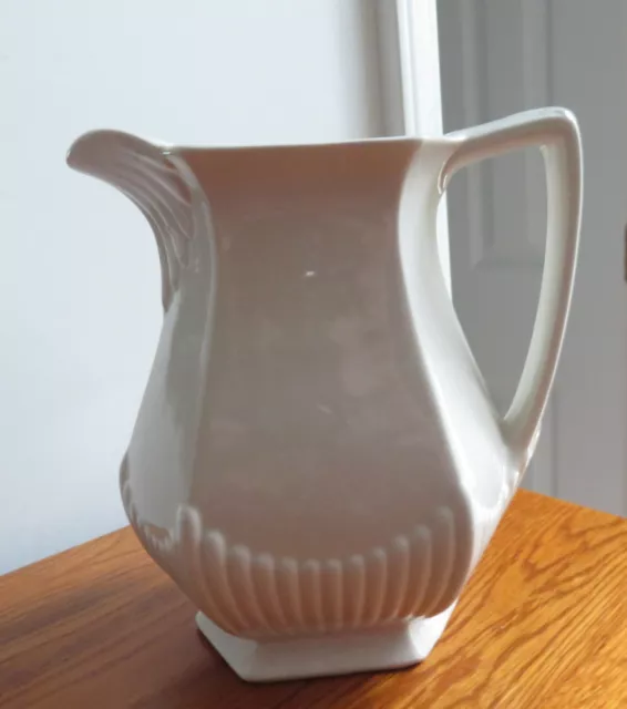 Vintage Wm Adams & Sons Real English Ironstone 7" Micratex Pitcher 2