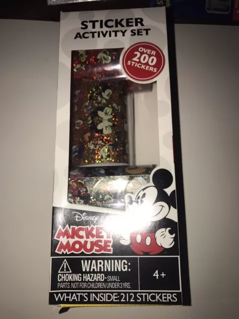 Disneys Mickey Mouse Sticker Activity Set 200+ stickers