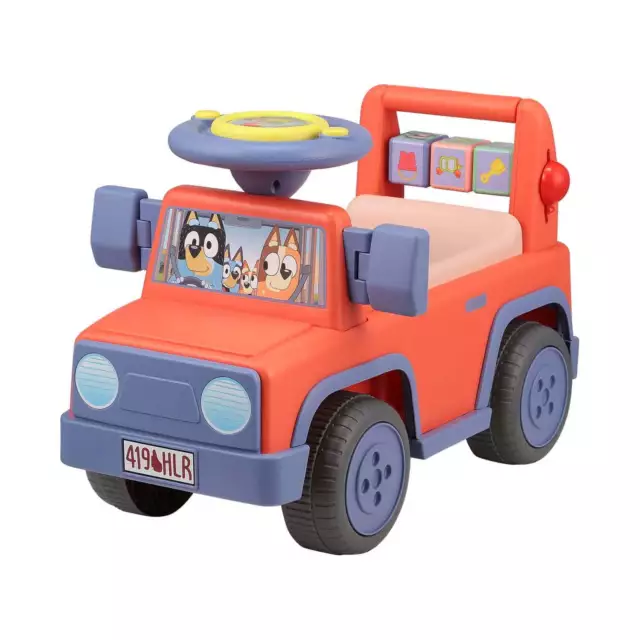 Licensed Interactive Ride-On Push Car for Boys and Girls