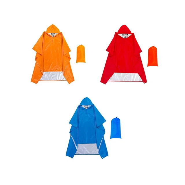Imperméable avec capuche Tissu Oxford poncho de pluie avec manches