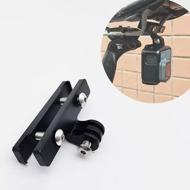 Premium CNC Aluminum Alloy Bicycle Saddle Camera Mount Holder for Gopro 2