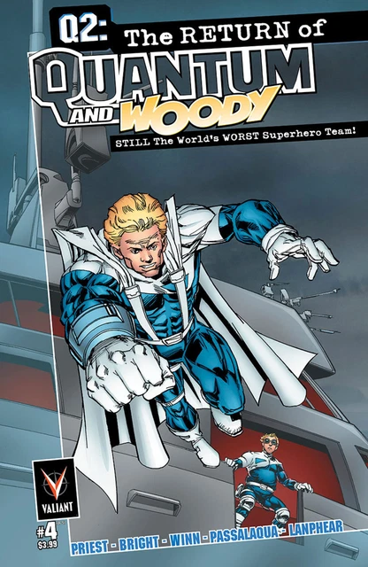 Q2: The Return Of Quantum And Woody (2014) #4 Vf/Nm Cover A Valiant Comics