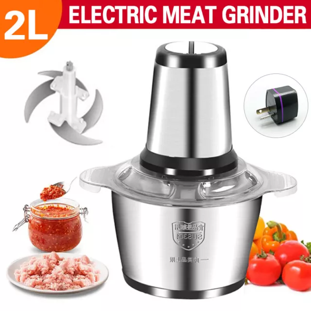 TODO 1.5L Stainless Steel/Glass Electric Blender Processor 550W