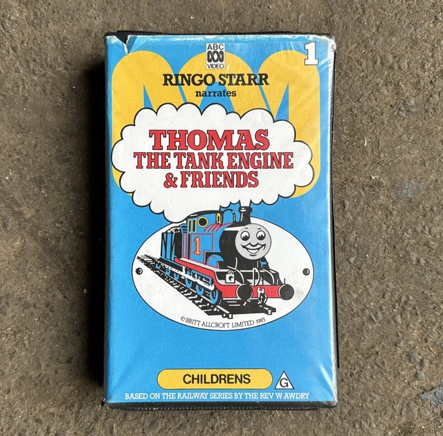 THOMAS THE TANK Engine And Friends Vol 1 Narrated Ringo Starr Vhs Pal