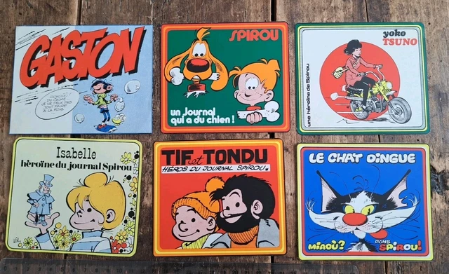 Boîte à Gâteaux Desobry Carrée Gaston Lagaffe - Gaston Tombe De L'escabeau