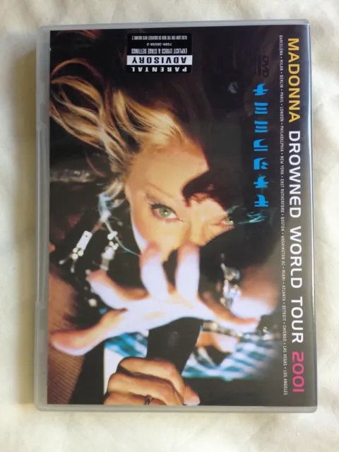 MADONNA Drowned world tour 2001 DVD