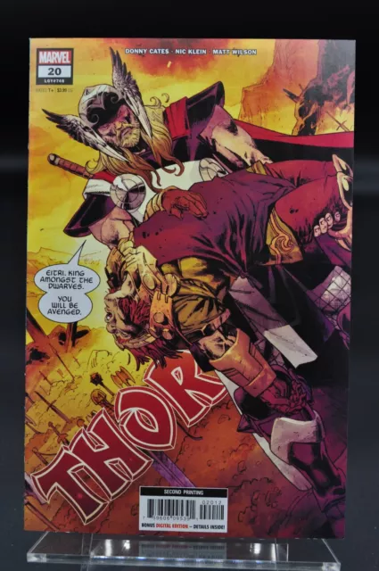 Thor #20 1st App of God of Hammers 2nd Printing 2022 Marvel Comics NM Cates