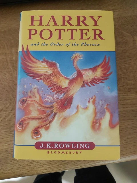 HARRY POTTER AND the Order of the Phoenix first edition hardback £20.00 ...