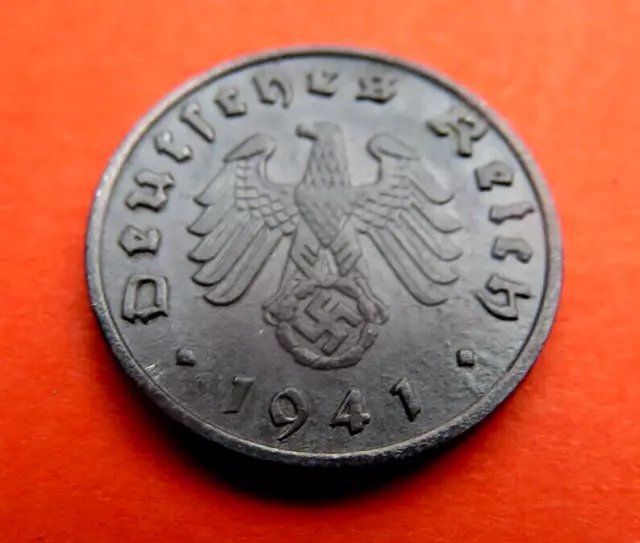 Superbe Belle Pièce de 1 REICH PFENNIG 1941   G du 3e Reich
