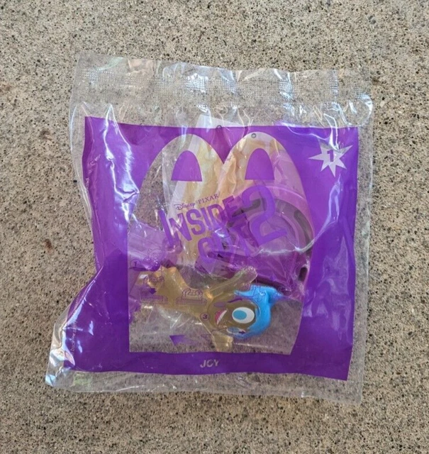 INSIDE OUT 2 McDonald's Joy 1 Toy 2024 Happy Meal Toy New Sealed 5.
