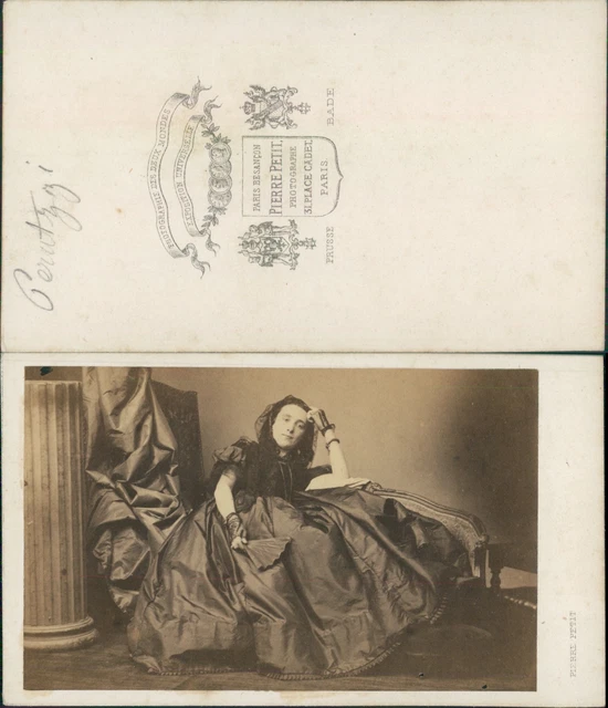 Pierre Petit, Paris, Baron Hausmann CDV vintage albumen. Georges Eugène