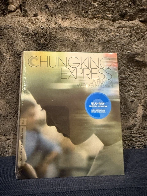 CHUNGKING EXPRESS (BLU-RAY, 2008, Criterion) Cardboard
