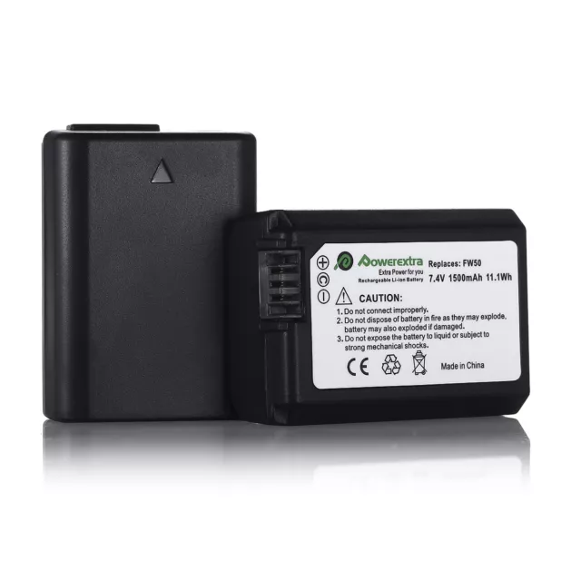 NP-FW50 NPFW50 Battery For Sony A6000 A3000 A5000 A6300 Alpha A7 II A7R A7S