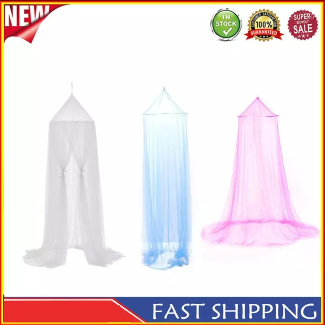 Bed Canopy Hanging Mosquito Net Princess Dome Foldable Bedcover for Children