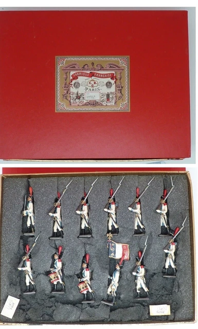Boîte De 71 Soldats De Plomb CBG Mignot – WW1 Et Autres, Français, Ancien