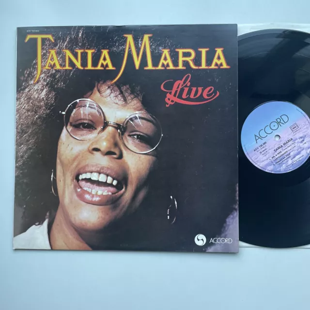 LP TANIA MARIA - Live  -French press ACCORD ACV 130005 - 1979