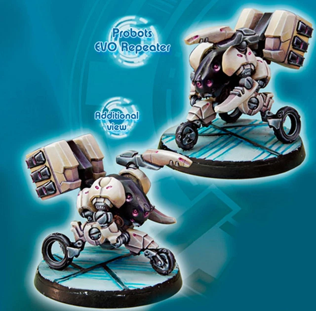 INFINITY NEW PROBOTS A Probot EVO Repeater Aleph Corvus Belli VCB ...