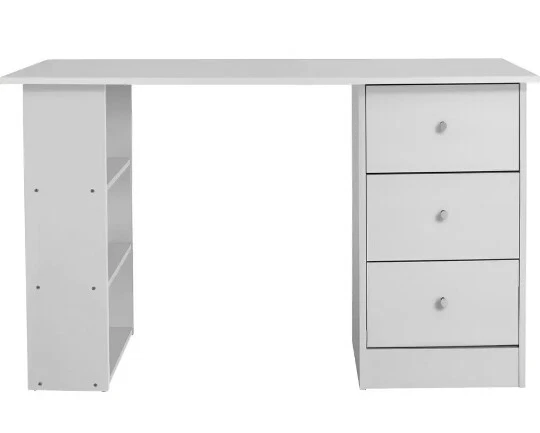 Argos home malibu 3 drawer office desk deals