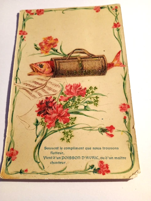 Nouvel An - *CPA Gaufrée Allemande  KOPAL  - S5 - Bonne Et Heureuse Annee Oiseau Et Fleurs 1958908744