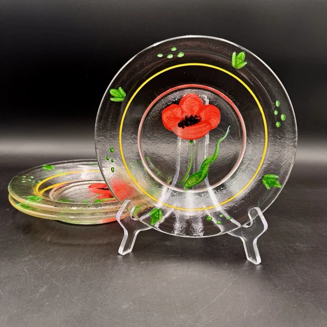 食器 Ulrica Hydman Vallien COSTA CODA plate Kosta Boda Dishes, Ulrica Hydman-vallien Pair of Glass