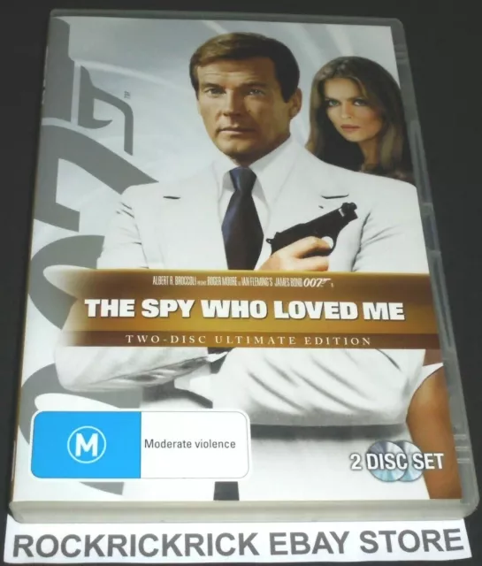 The Spy Who Loved Me 007 2 Dvd Ultimate Edition Roger Moore 1977 Region 4