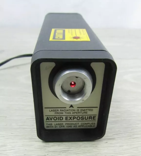Uniphase 1508P-0 Helium Neon Gas Laser Novette W/ Power Cord Tested & Ready