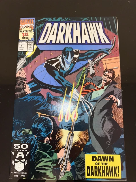 Marvel Comic Book~ Darkhawk #1 ~March 1991  1st Appearance Key CGC air! 9.4/9.6!