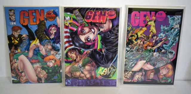 Gen 13 lot # 0 1 4  All 3 Comics Are Brand New