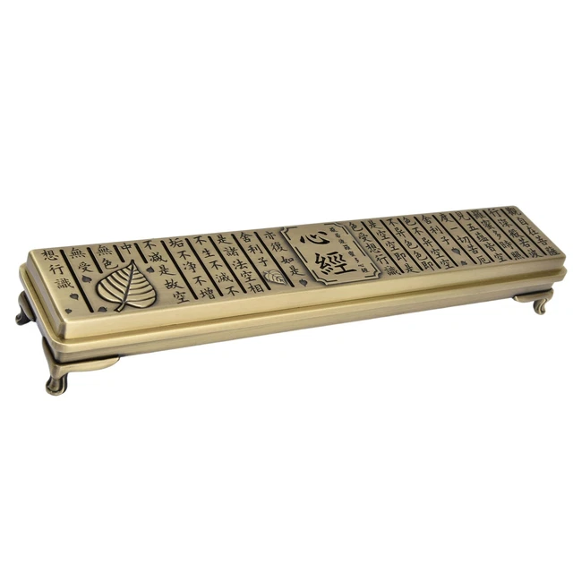 Incense Box Durable Zinc Alloy Multipurpose Incense Stick Holder For Household