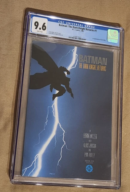 CGC 9.6 BATMAN: THE DARK KNIGHT RETURNS #1 DC 1986 NM++ White pages