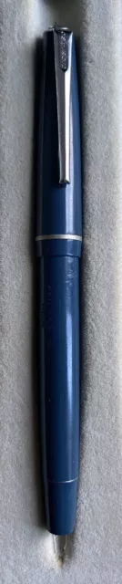 Osmiroid 75 Piston Filler Blue Rolatip Fine Soft Nib