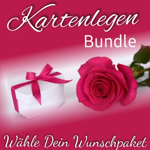 Kartenlegen- Bundle* Verschiedene Pakete  zur Auswahl* Kompetente Lebensberatung