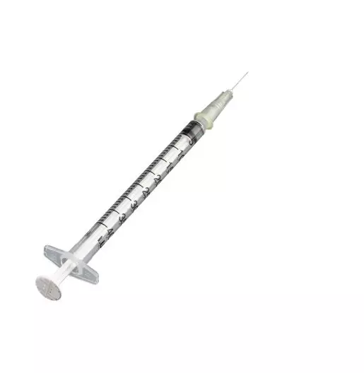 120 Stück BD Plastipak Insulinspritze 1 ml U-40 Insulin Luer ohne Kanüle