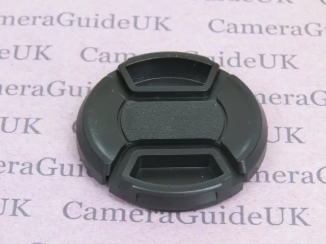 49mm Centre Pinch Front Lens Cap Universal Snap-on for all Lenses