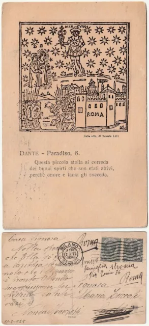 Dante - Paradiso - Viagg. 1925 -97948-