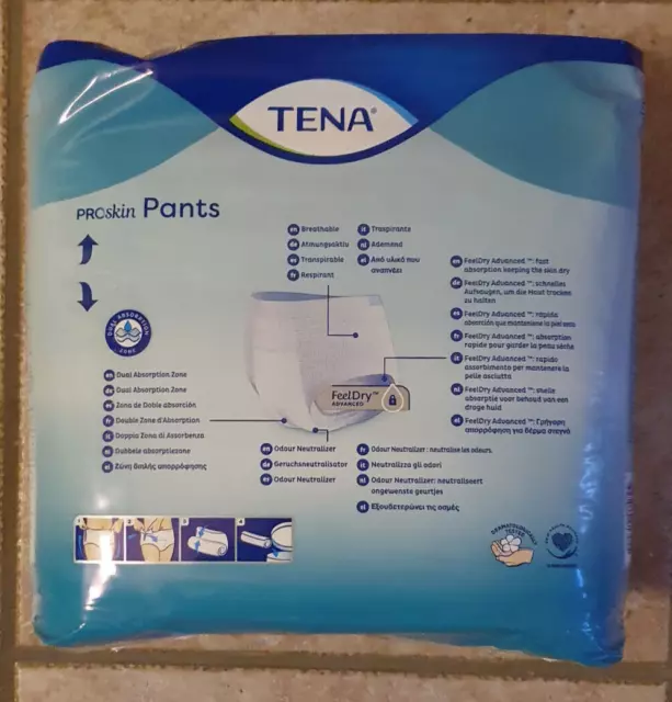 TENA Pants Plus Large / L - 4 Packungen / 4 x 14 = 56 Stück (1 Karton)