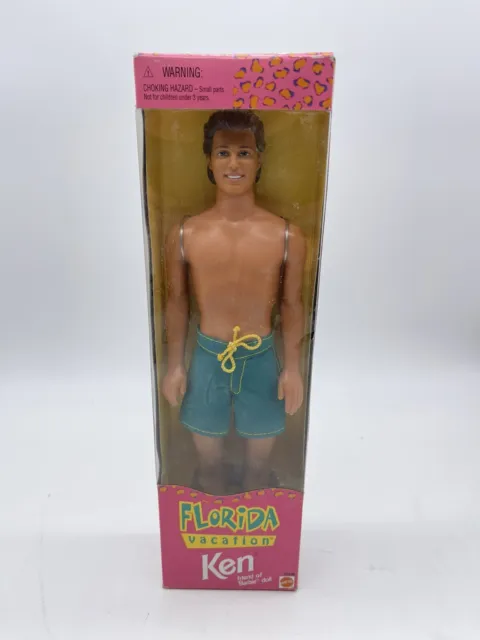 Florida Vacation Ken friend of Barbie Doll 1998 Mattel #20496